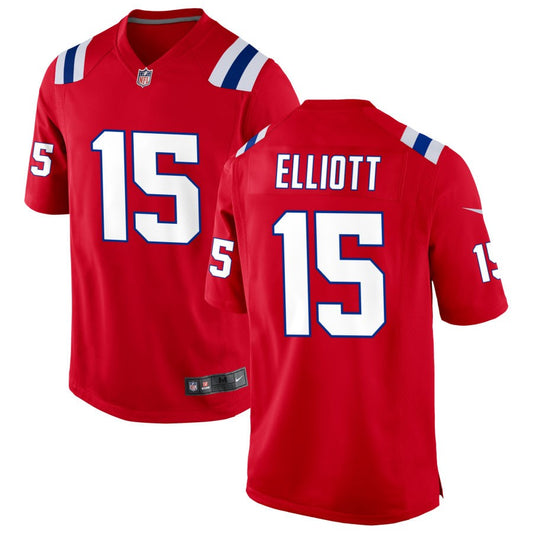 Ezekiel Elliott New England Patriots Nike Alternate Jersey - Red