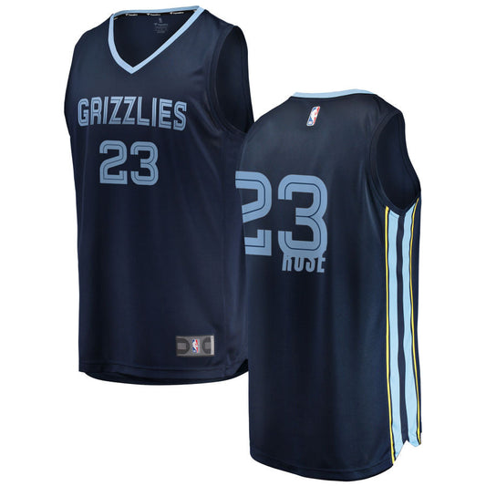 Derrick Rose Memphis Grizzlies Fanatics Branded Youth 2018/19 Fast Break Replica Jersey Navy - Icon Edition