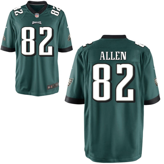 Devon Allen Philadelphia Eagles Nike Youth Game Jersey - Midnight Green