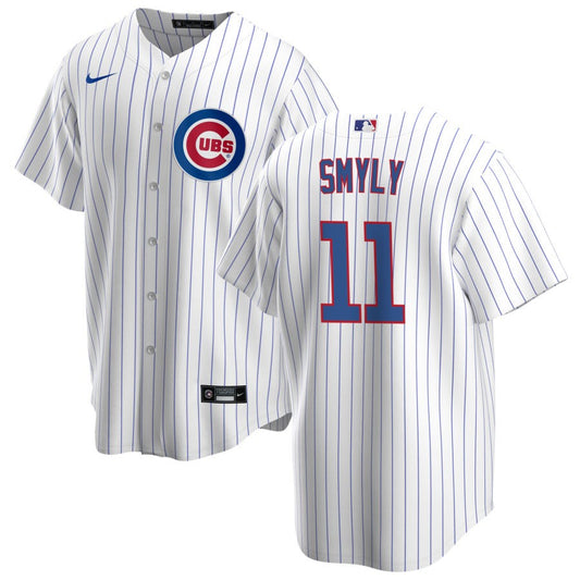 Drew Smyly Chicago Cubs Nike Home Replica Jersey - White