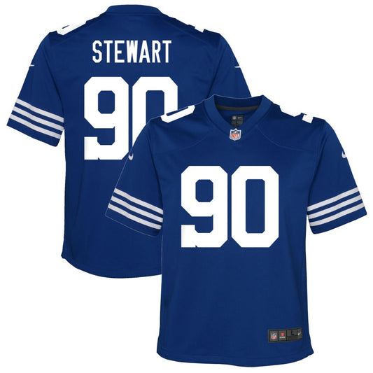 Grover Stewart Indianapolis Colts Nike Youth Alternate Game Jersey - Royal