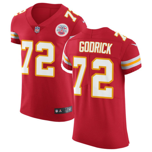 Jason Godrick Kansas City Chiefs Nike Vapor Untouchable Elite Jersey - Red