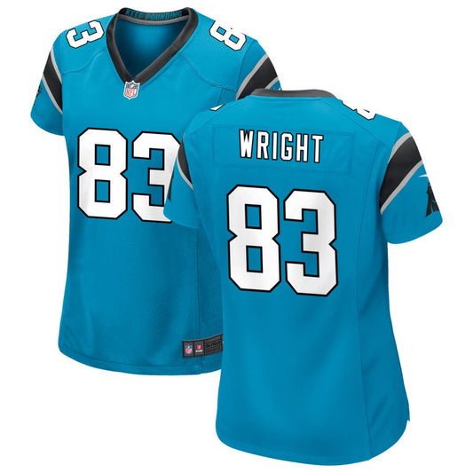 Derek Wright Carolina Panthers Nike Women's Alternate Game Jersey - Blue