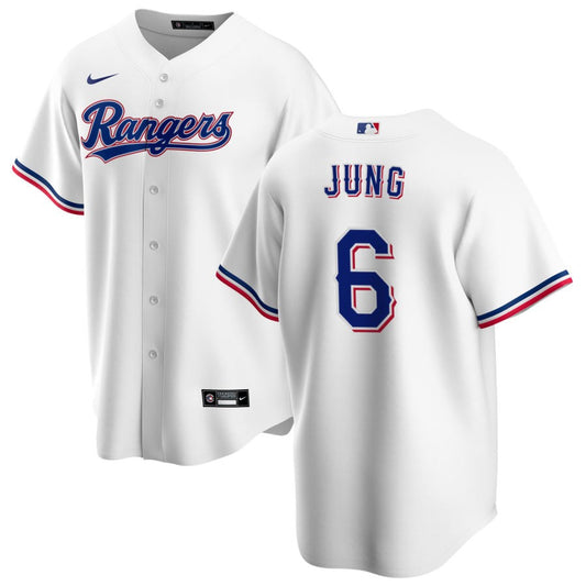 Josh Jung Texas Rangers Nike Home Replica Jersey - White