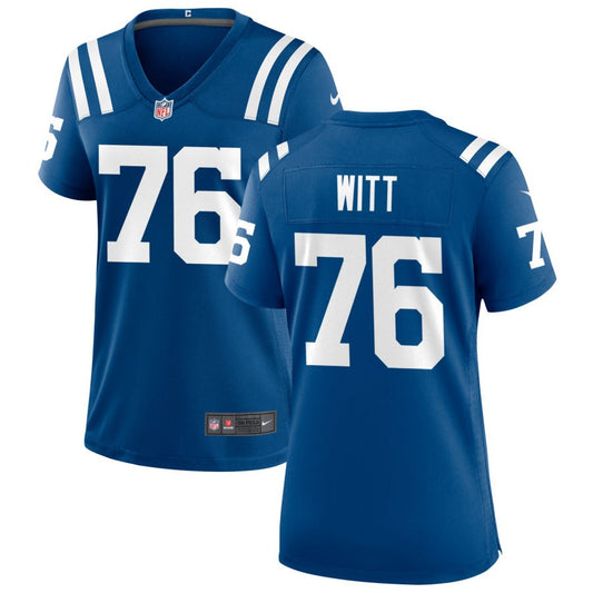 Jake Witt Nike Indianapolis Colts Women's Game Jersey - Royal