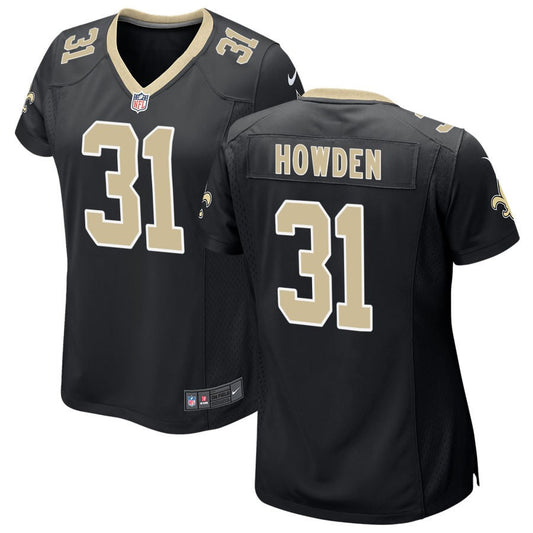Jordan Howden New Orleans Saints Nike Women's Game Jersey - Black