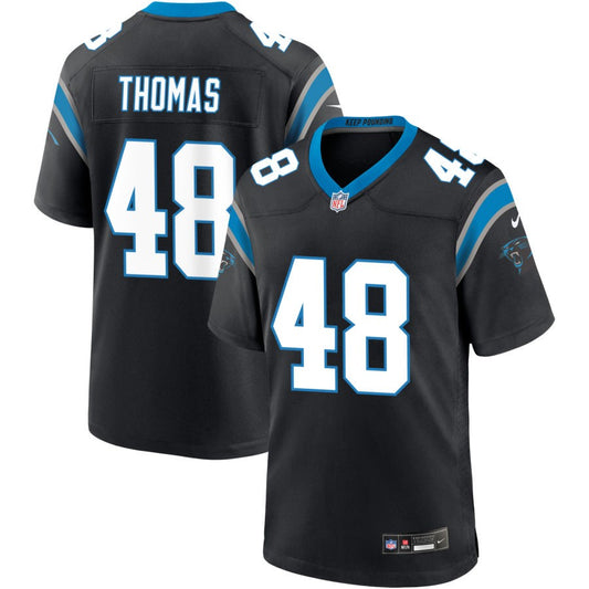 Jordan Thomas Carolina Panthers Nike Game Jersey - Black