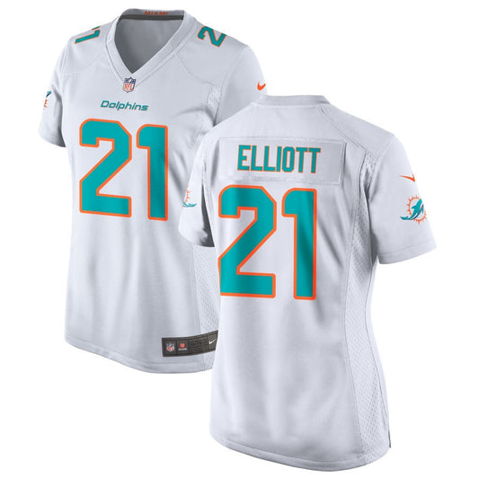 DeShon Elliott Miami Dolphins Nike Women's Jersey - White