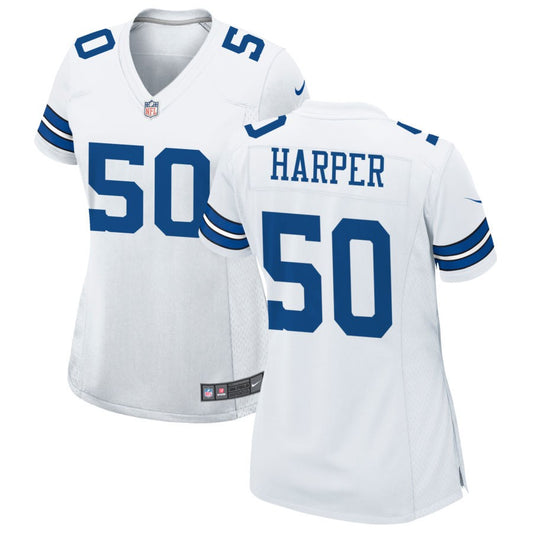 Devin Harper Dallas Cowboys Nike Women's Game Jersey - White
