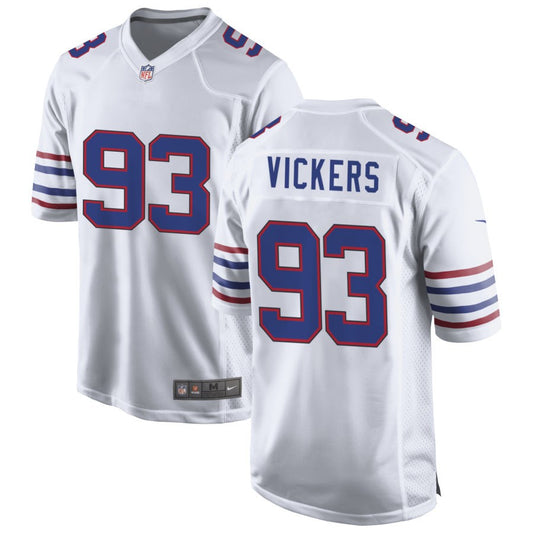Kendal Vickers Buffalo Bills Nike Alternate Game Jersey - White