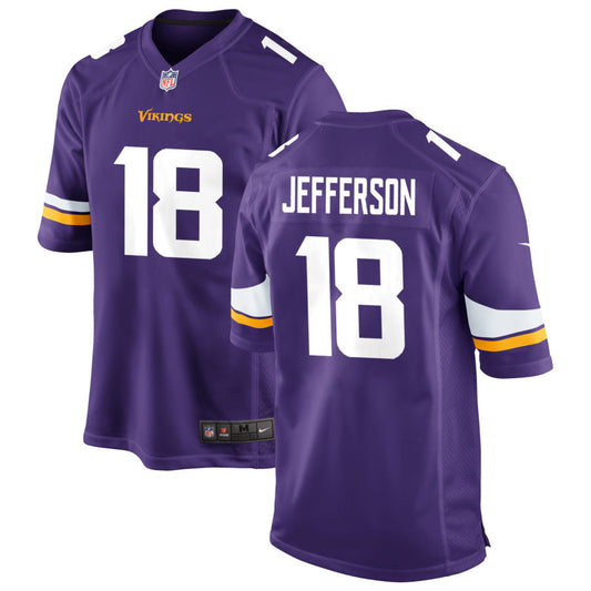 Justin Jefferson Minnesota Vikings Nike Vapor Untouchable Elite Jersey - Purple