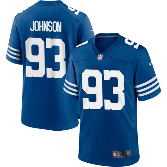 Eric Johnson Indianapolis Colts Nike Alternate Jersey - Royal