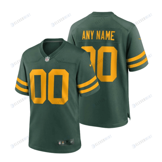 Green Bay Packers 50s Classic Custom Game Jersey - Green & Gold