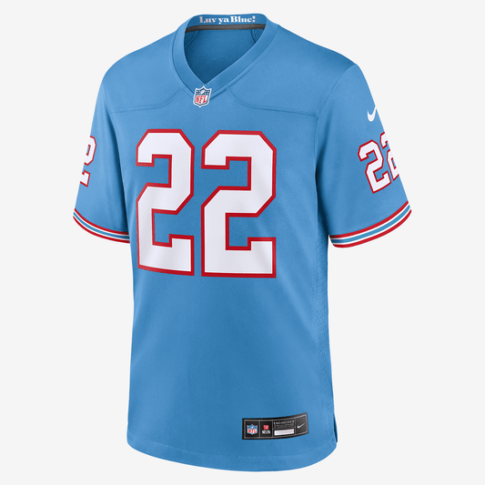Derrick Henry Tennessee Titans Men's Nike NFL Game Football Jersey - Light Blue
