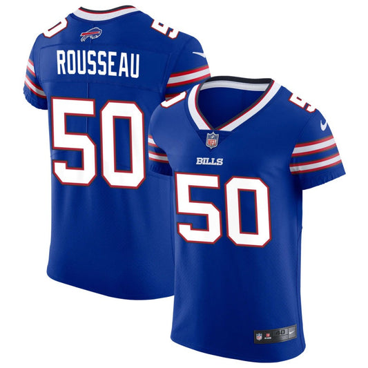Greg Rousseau Buffalo Bills Nike Vapor Elite Jersey - Royal