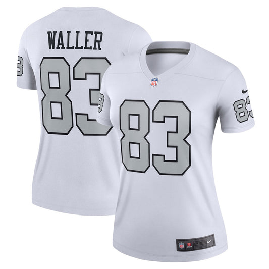 Women's Las Vegas Raiders Darren Waller Alternate Legend Jersey White