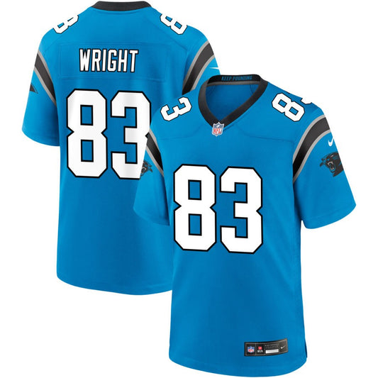Derek Wright  Carolina Panthers Nike Alternate Game Jersey - Blue