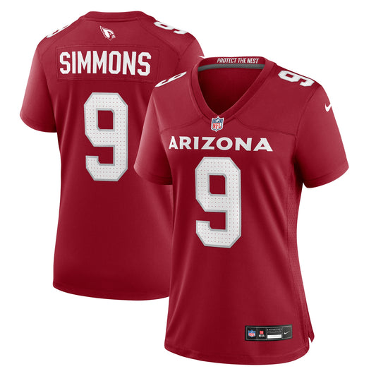 Isaiah Simmons Arizona Cardinals Nike Women's Home Game Jersey - Cardinal