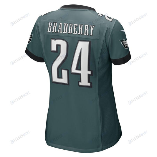 James Bradberry Philadelphia Eagles Women's Game Player Jersey - Midnight Green