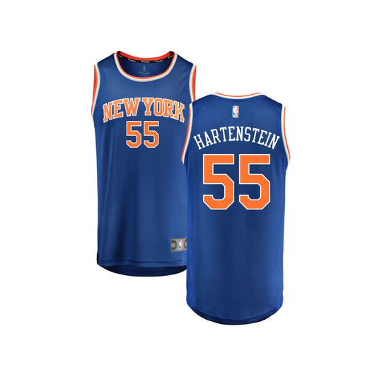 Isaiah Hartenstein New York Knicks Fanatics Branded Youth Fast Break Replica Jersey Blue - Icon Edition