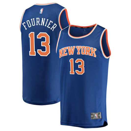 Evan Fournier New York Knicks Fanatics Branded Youth Fast Break Replica Jersey Blue - Icon Edition