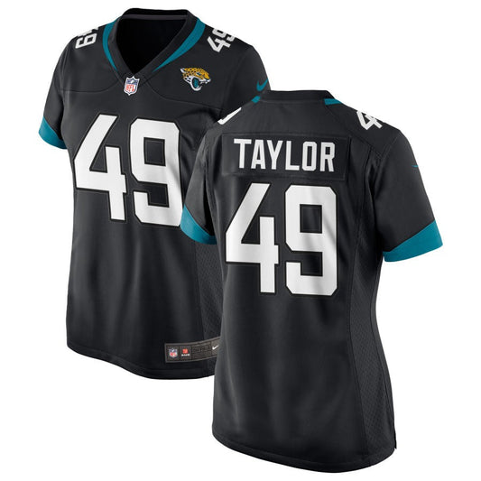 Leonard Taylor Jacksonville Jaguars Nike Women's Jersey - Black