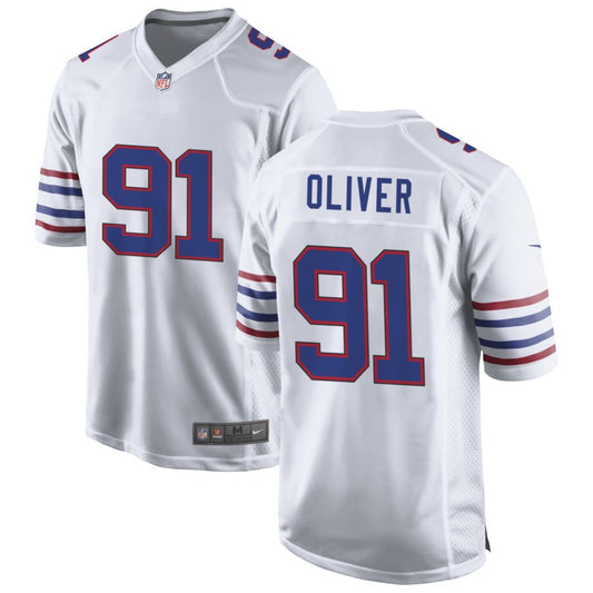 Ed Oliver Buffalo Bills Nike Alternate Game Jersey - White