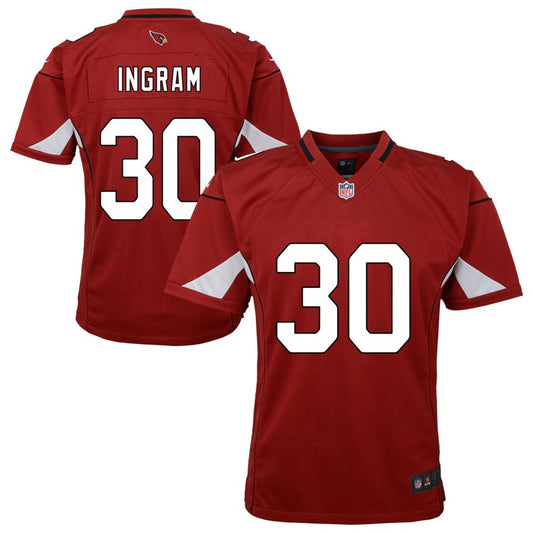Keaontay Ingram Arizona Cardinals Nike Youth Team Game Jersey - Cardinal