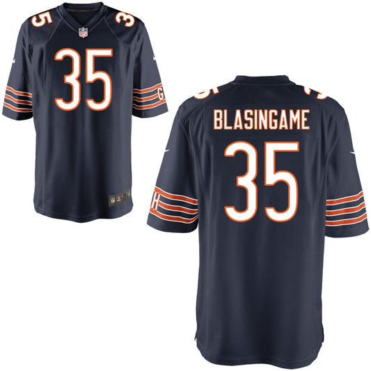 Khari Blasingame Chicago Bears Nike Youth Game Jersey - Navy