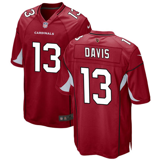 Kaden Davis Arizona Cardinals Nike Game Jersey - Cardinal