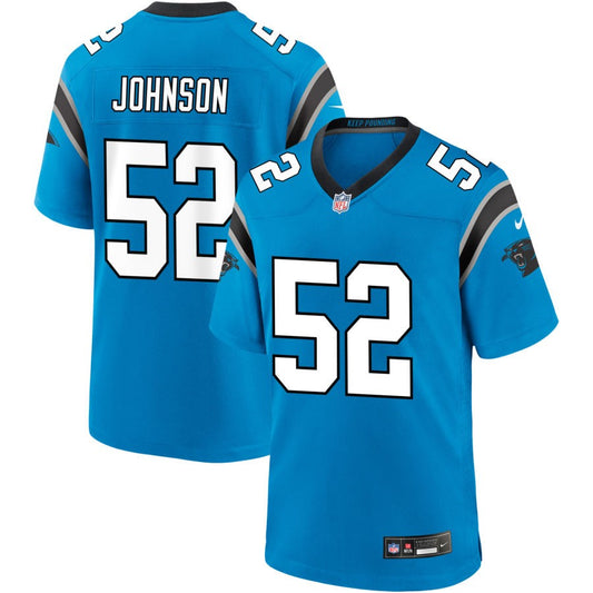 DJ Johnson  Carolina Panthers Nike Alternate Game Jersey - Blue