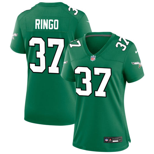 Kelee Ringo Philadelphia Eagles Nike Women's Alternate Game Jersey - Kelly Green