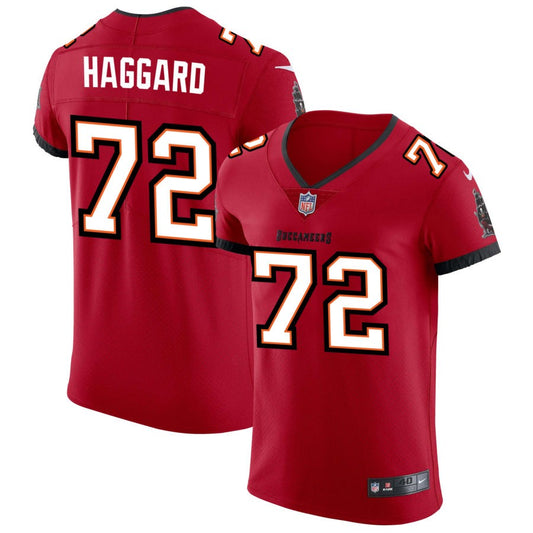 Luke Haggard Tampa Bay Buccaneers Nike Vapor Elite Jersey - Red