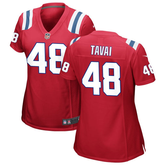 Jahlani Tavai New England Patriots Nike Women's Alternate Jersey - Red