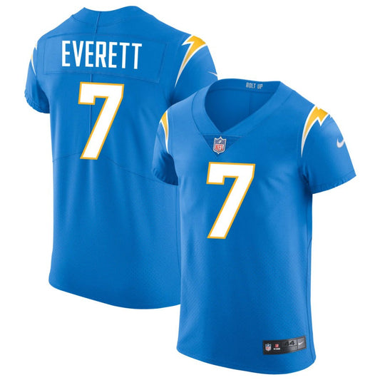 Gerald Everett Los Angeles Chargers Nike Vapor Elite Jersey - Powder Blue