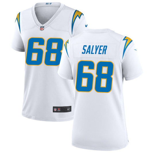 Jamaree Salyer Nike Los Angeles Chargers Women's Game Jersey - White