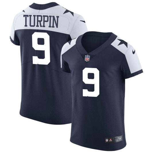 KaVontae Turpin Dallas Cowboys Nike Alternate Vapor Elite Jersey - Navy