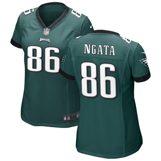 Joseph Ngata Philadelphia Eagles Nike Women's Game Jersey - Midnight Green
