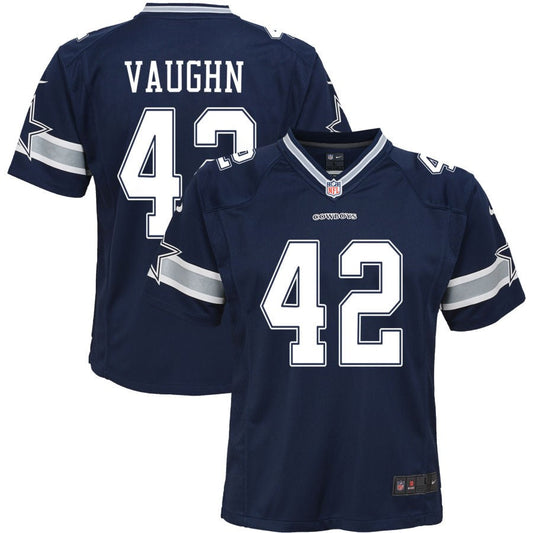 Deuce Vaughn Dallas Cowboys Nike Youth Game Jersey - Navy