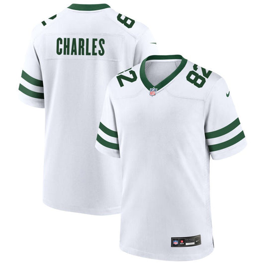 Irvin Charles New York Jets Nike Legacy Game Jersey - White