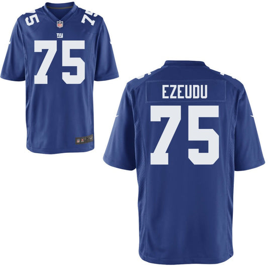 Joshua Ezeudu New York Giants Nike Youth Game Jersey - Royal