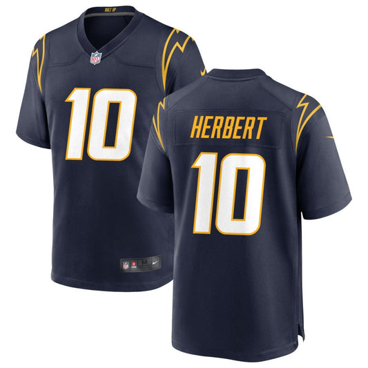 Justin Herbert Los Angeles Chargers Nike Alternate Game Jersey - Navy