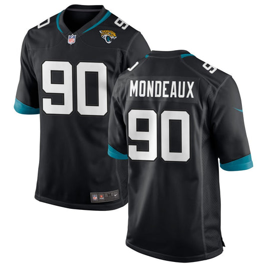 Henry Mondeaux Jacksonville Jaguars Nike Game Jersey - Black