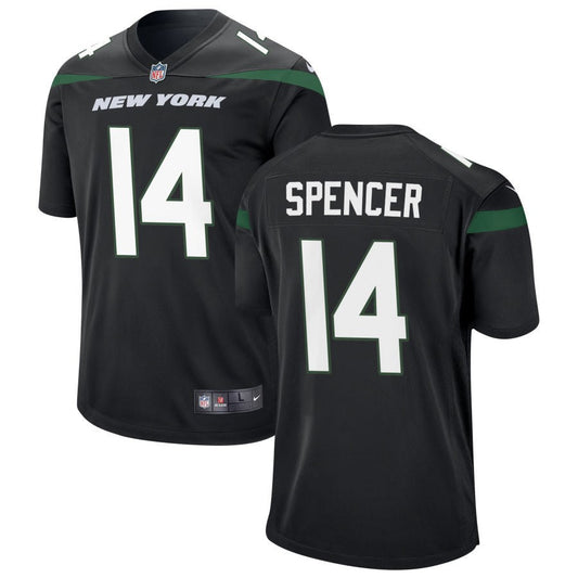 Diontae Spencer New York Jets Nike Alternate Game Jersey - Stealth Black