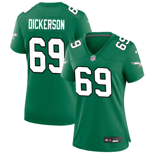 Landon Dickerson Philadelphia Eagles Nike Women's Alternate Game Jersey - Kelly Green