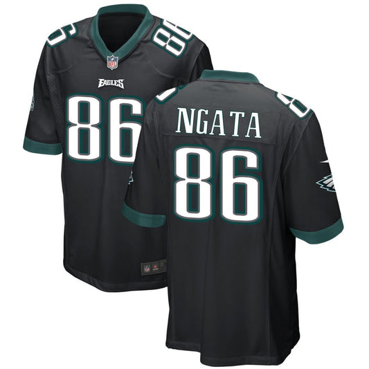 Joseph Ngata Philadelphia Eagles Nike Alternate Game Jersey - Black