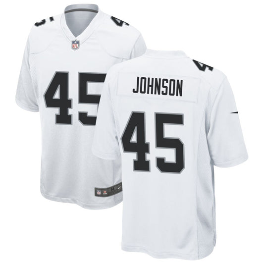 Jakob Johnson Las Vegas Raiders Nike Game Jersey - White
