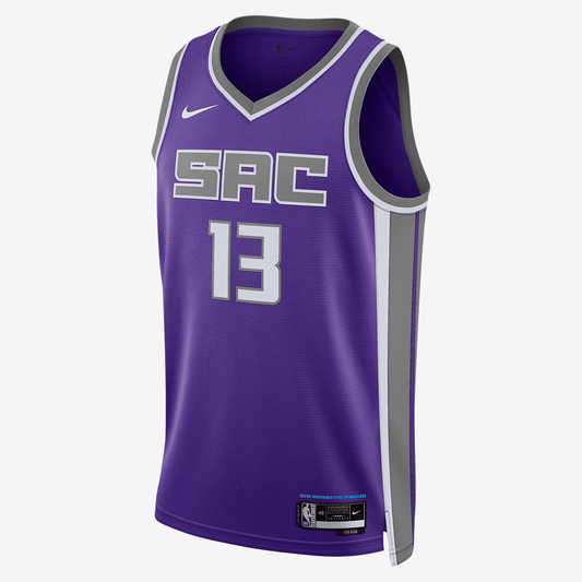 Sacramento Kings Icon Edition 2022/23 Nike Dri-FIT NBA Swingman Jersey - Field Purple