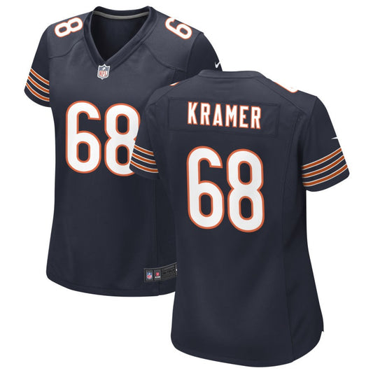 Doug Kramer Chicago Bears Nike Women's Game Jersey - Navy