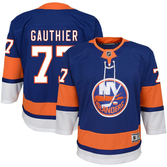 Julien Gauthier New York Islanders Youth Home Premier Jersey - Blue